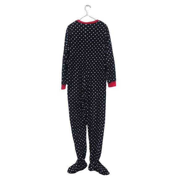 Disney Mickey Mouse Adult Footed Pajamas size Large - Picture 7 of 13